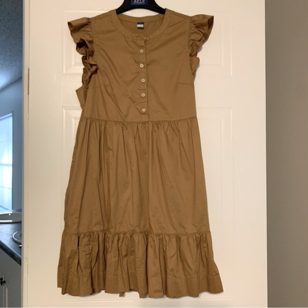 Tan Old Navy dress